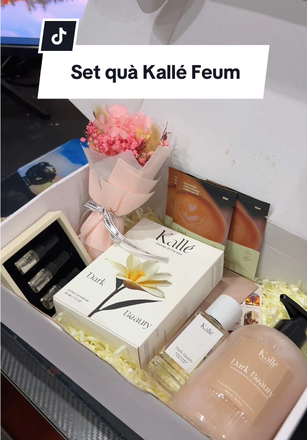 Set quà mà chị em nào cũng thích chính là đây #chienbao #setquakalle #setkallefeum #kallefeum #darkbeauty @Kalle' Feum Official 