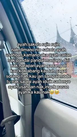 “Harapan ayah gadang di kau”🥹🥹#fyp #ayah