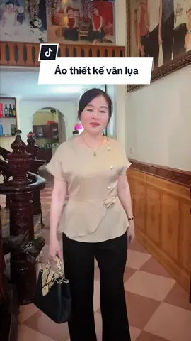 Màu nhã nhặn mà sang nữa ạ #uyenboo #aotrungnien #aotangme #thieuhoa #aotrungniencaocap 