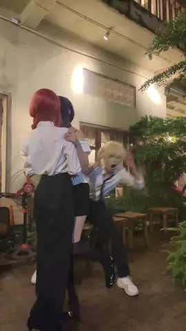 @Chu @Kuro♠️ #chainsawman #reze #makima #denji #cosplay 