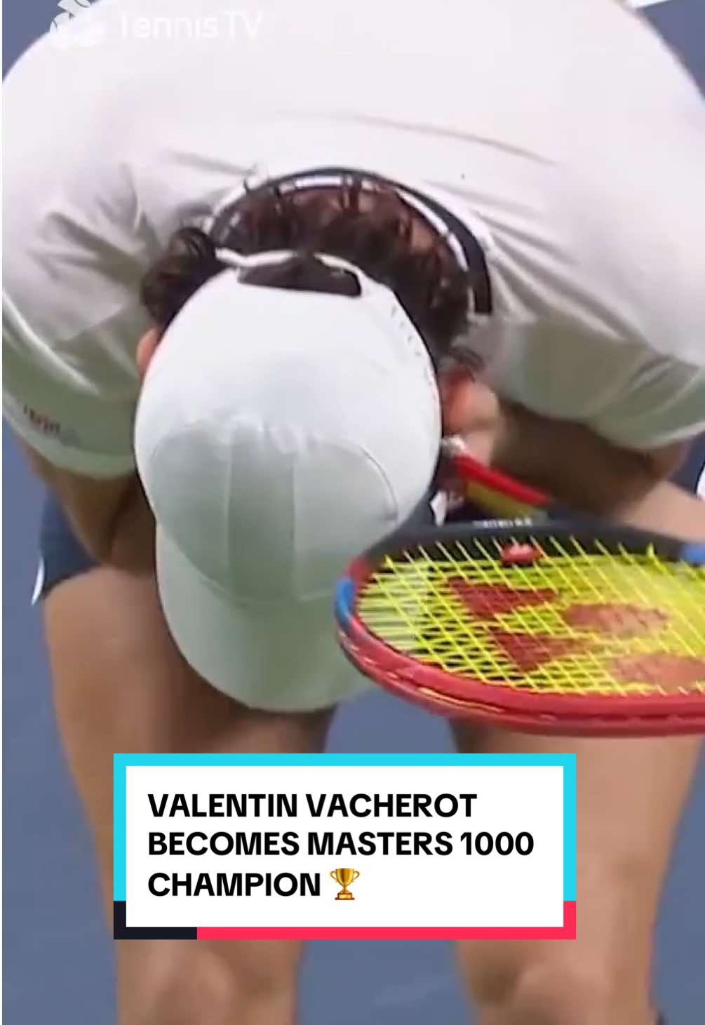 Dreams do come true 💫 #ValentinVacherot #tennis #tennistiktok #RolexShanghaiMasters #ATPTour 