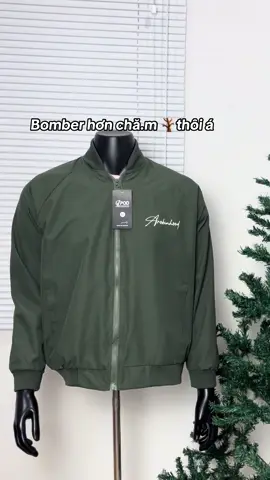Bombo dù 2 lớp trượt nước. Mưa nhỏ nhỏ là khỏi lo nha #aokhoacbomber #bomber #aokhoac #teehouse @LUXEDO2025 