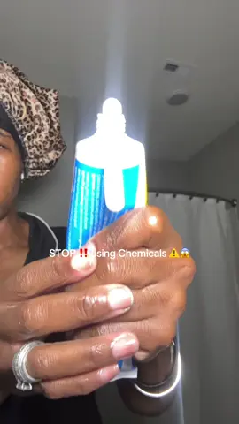 🛑 with the chemicals 😱⚠️ #herbal #oralhealth #healthy 