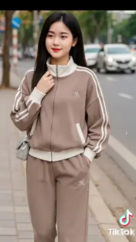 Bộ Nỉ Hai Da kéo khoá hàng QCCC  #doni2da #aoquanni #doni #fyp #viral 