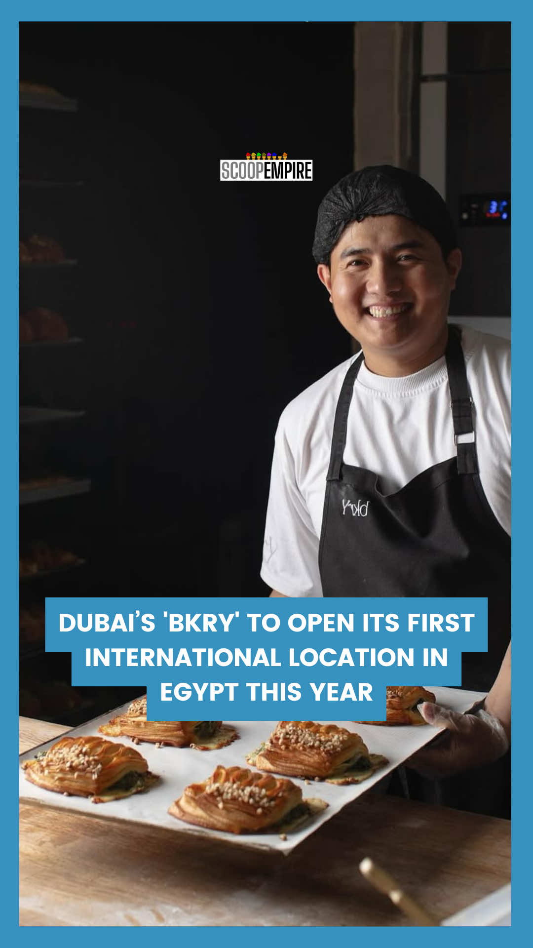 After winning over Dubai with its handmade pastries, 'bkry' is going international. The bakery’s first location outside the UAE will open in New Cairo, Egypt, in Q4 this year, with additional UAE branches planned by 2026.