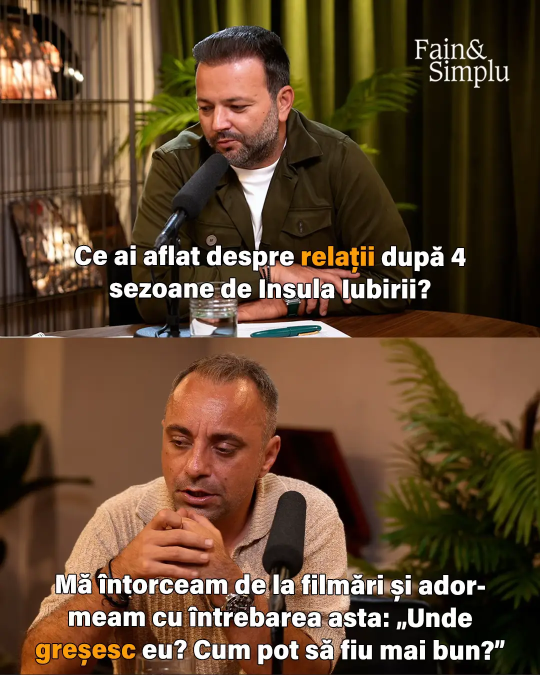 După 4 sezoane de „Insula Iubirii”, Alex Fotea știe ceva ce mulți dintre noi nu avem curaj să recunoaștem: relațiile sunt cel mai dur test prin care trecem. Omul din spatele fenomenului „Insula Iubirii” vorbește deschis, fără scenariu, despre ce a învățat privind dragostea din culisele unuia dintre cele mai urmărite reality show-uri din România. Află de la Alex Fotea ce se întamplă la Insula Iubirii în spatele camerelor de filmat. Întregul episod îl găsești pe YouTube sau îl poți asculta pe Spotify și Apple Podcasts.  #insulaiubirii #insulaiubirii2025, #alexfotea #fainsisimplu #podcast