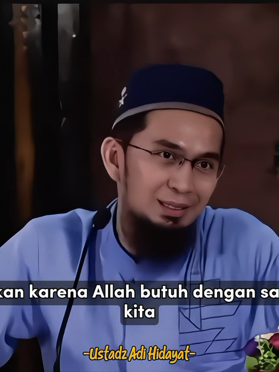 Kamu yang butuh Allah, bukan sebaliknya. Jangan lupa salat🌱 #selfreminder #dakwah #ustadzadihidayat #fyp 