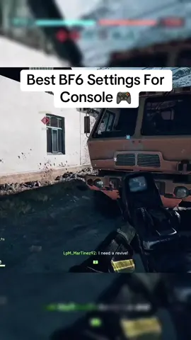 Best overall BF6 settings for console 🎮  Makes the game feel smoother straight away 👀 BF6 #Battlefield6 #Battlefield #BF6Settings #ConsoleGaming #ps5 