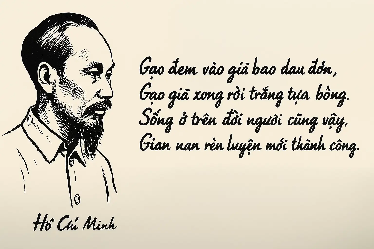 “Một bài học giản dị mà sâu sắc: Gian khổ là phép thử của thành công 🌾🇻🇳” #xuhuong 
