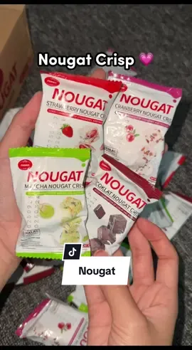 Cemilan baru nougat crisp 🥰 #nougat #nougatcrisp #conleyshop #cemilanenak #lezatsomalia 