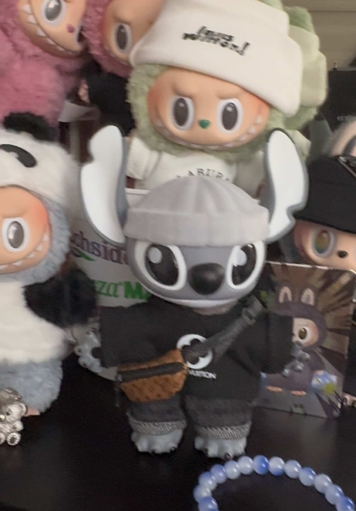 #stitchpanda fits the #labubu #stitch #pandastitch #labubuthemonsters 