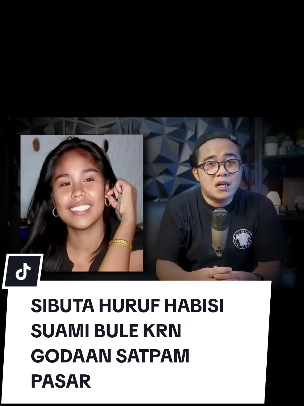 SIBUTA HURUF HABISI SUAMI BULE KRN GODAAN SATPAM PASAR  #Yukkitabahas