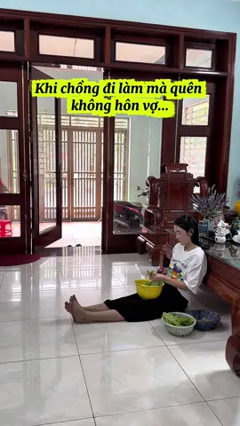 Đi làm mà lỡ quên hôn vk…..🫣🫣🫣 #hienoppa #vochong #vochonghanhphuc #tinhcamvochong 