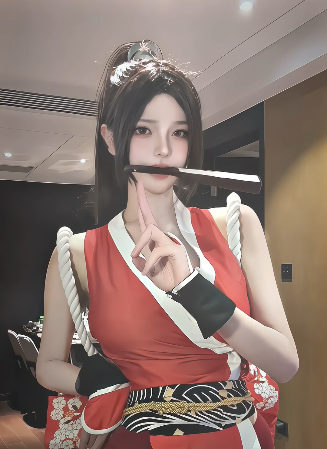 mai shiranui💐 #zeyni🌸 #cosplay #douyin抖音 #chinese #fyp 