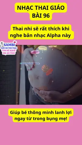 “Mỗi giai điệu vang lên là một lời mẹ thì thầm yêu thương gửi đến con. #mebau #mebauthongthai #mangthai #baby 