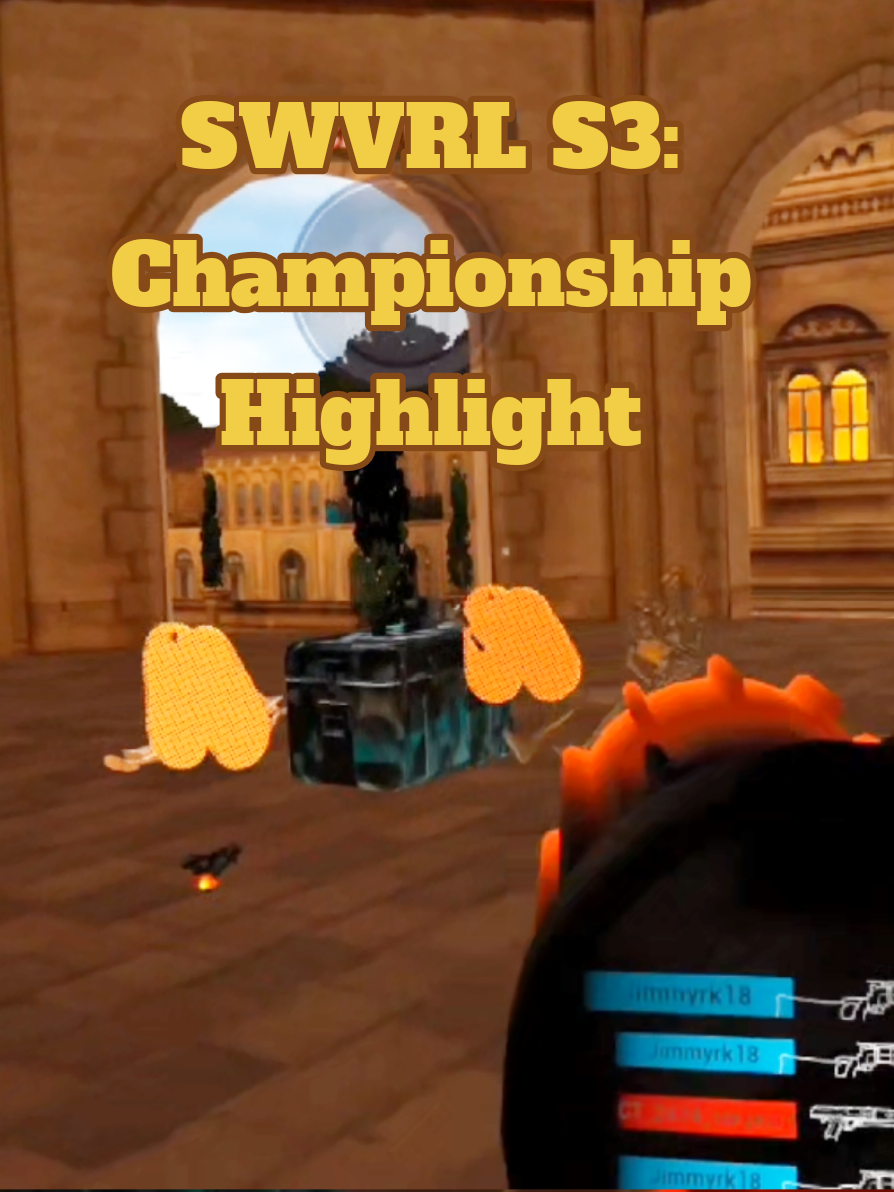 A play from last night's SWVRL S3 Championship game vs High Ground. #contractorsvr #clonewarsvr #vrgame #battlefront3 #starwars 