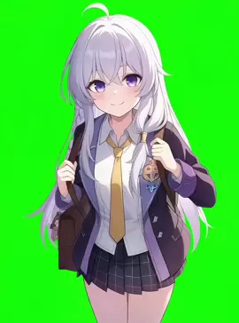Seifuku Elaina  #mentahan #greenscreen #elaina #majonotabitabi #fyp 