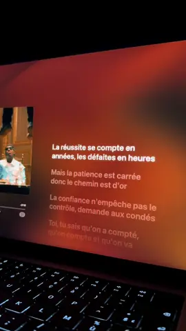 Werenoi - chemin d’or 🫨 / / #werenoi #applemusic #lyrics #rap 