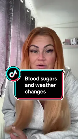 Blood sugars and the weather change  #diabetes #typeonediabetes #t1d #fyp