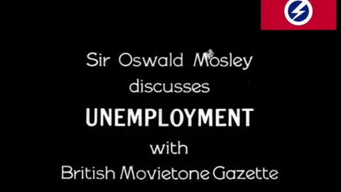 Sir Oswald Mosley Discusses Unemployment #unitedkingdom #uk #britain #reformuk #oswaldmosley 