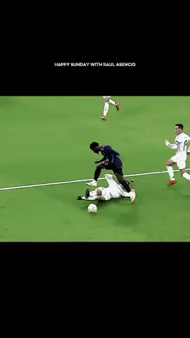 Raul Asencio is the best defender in#football #foryou #skills #trending #fyp 