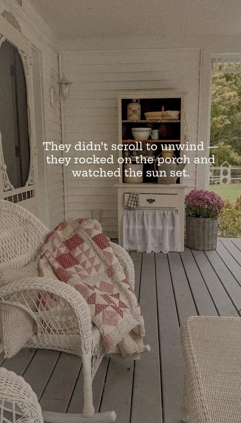 Posted by Allie Boss on Facebook 🤍 I just really loved this. #simplelife #countryliving 