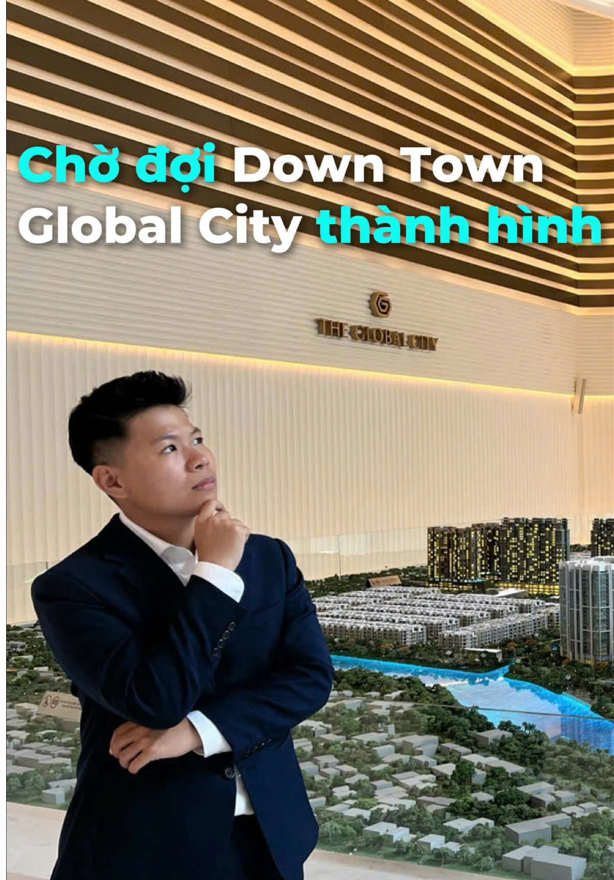Chờ đợi #downtown Global City thành hình cùng Em Phong nhé 😁 #lumiermidtown #masterisehomes #theglobalcity #globalcity 