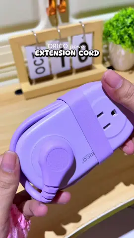 Orico power extension cord #extensioncord #extensionoutlet #extension #travelessentials #powerstrip 