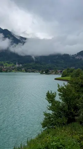 من تصويري و الذكريات الجميلة لسحر سويسرا شهر يوليو 2025 بحيرة لونجرن #fyp #switzerland #انترلاكن #سفر 