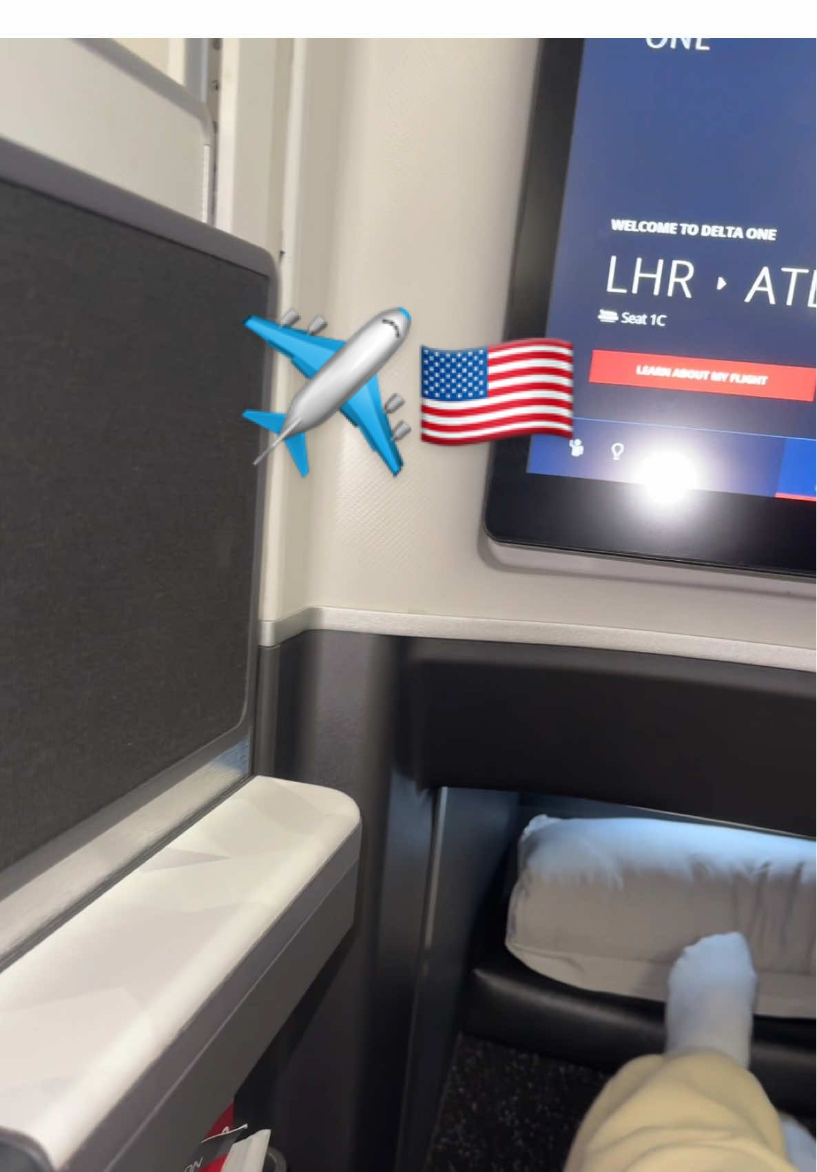Μετακομίζω 🇺🇸😱 #flight #travel #la #deltaairlines #greektiktok 