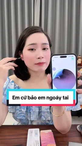 Thấy chưa em cứ bảo em ngoáy tai cho chị sạch rồi #cayngoaytai #ngaytai #ngoaytaicamera #ngoangtaivesinhtai #xuhuong 