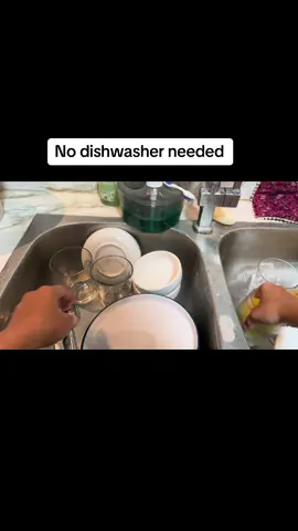 Fast hands clean plates #Asianway #AsianMom #Scrubdaddy #fyp #trending 