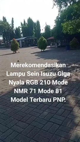 Lampu Sein Isuzu Giga Nyala RGB 210 Mode NMR 71 Mode 81 Model Terbaru PNP #tiktok #trending #trend #fyp #aksesorismobil 