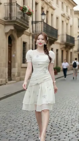 Đầm voan hoa ngắn tay cổ tròn váy 2 tầng xinh xắn #damdutiec #vaydutiec #setdutiec #thoitrang #nghienshopping  @Nghiện Shopping  @Nghiện Shopping  @Nghiện Shopping 