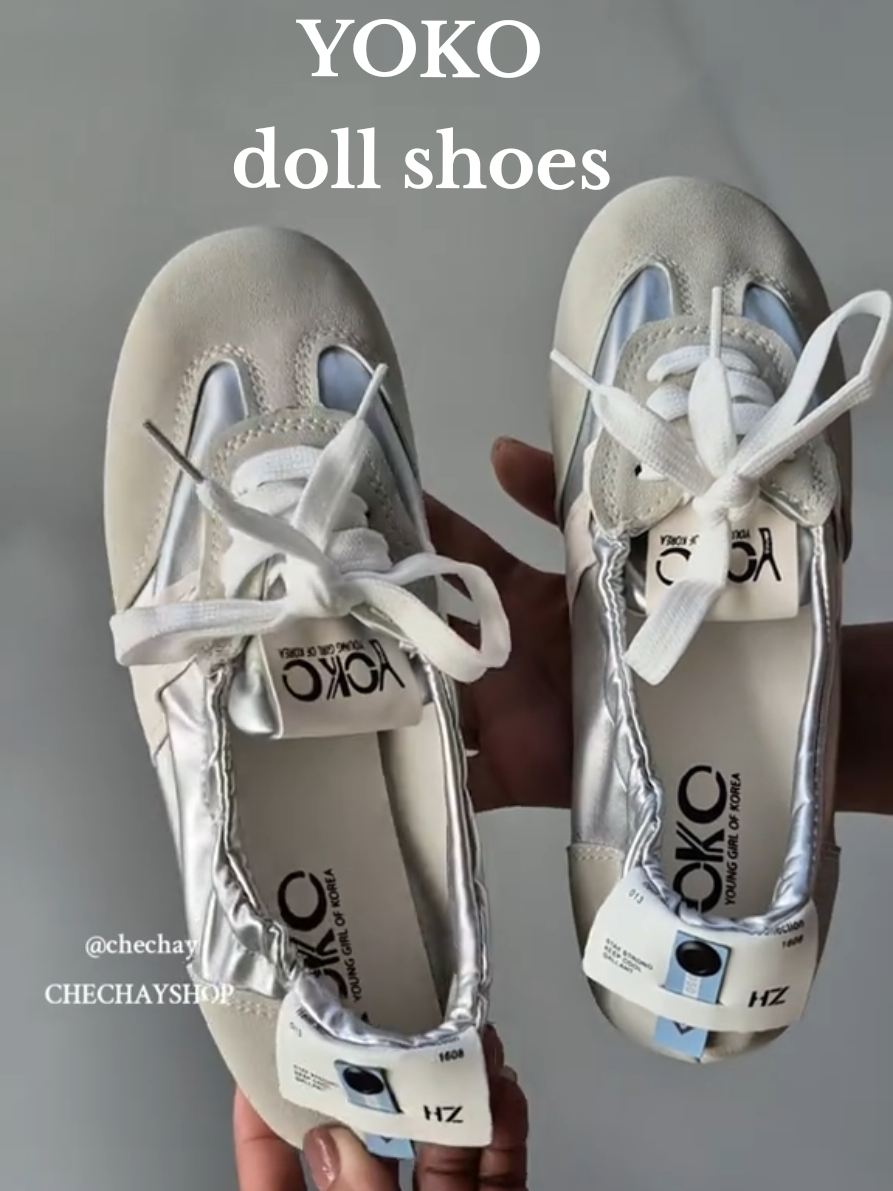 This so cute shoes ✨️😍  #shoes #flatshoes #yoko  #tiktokshoes #foryou 