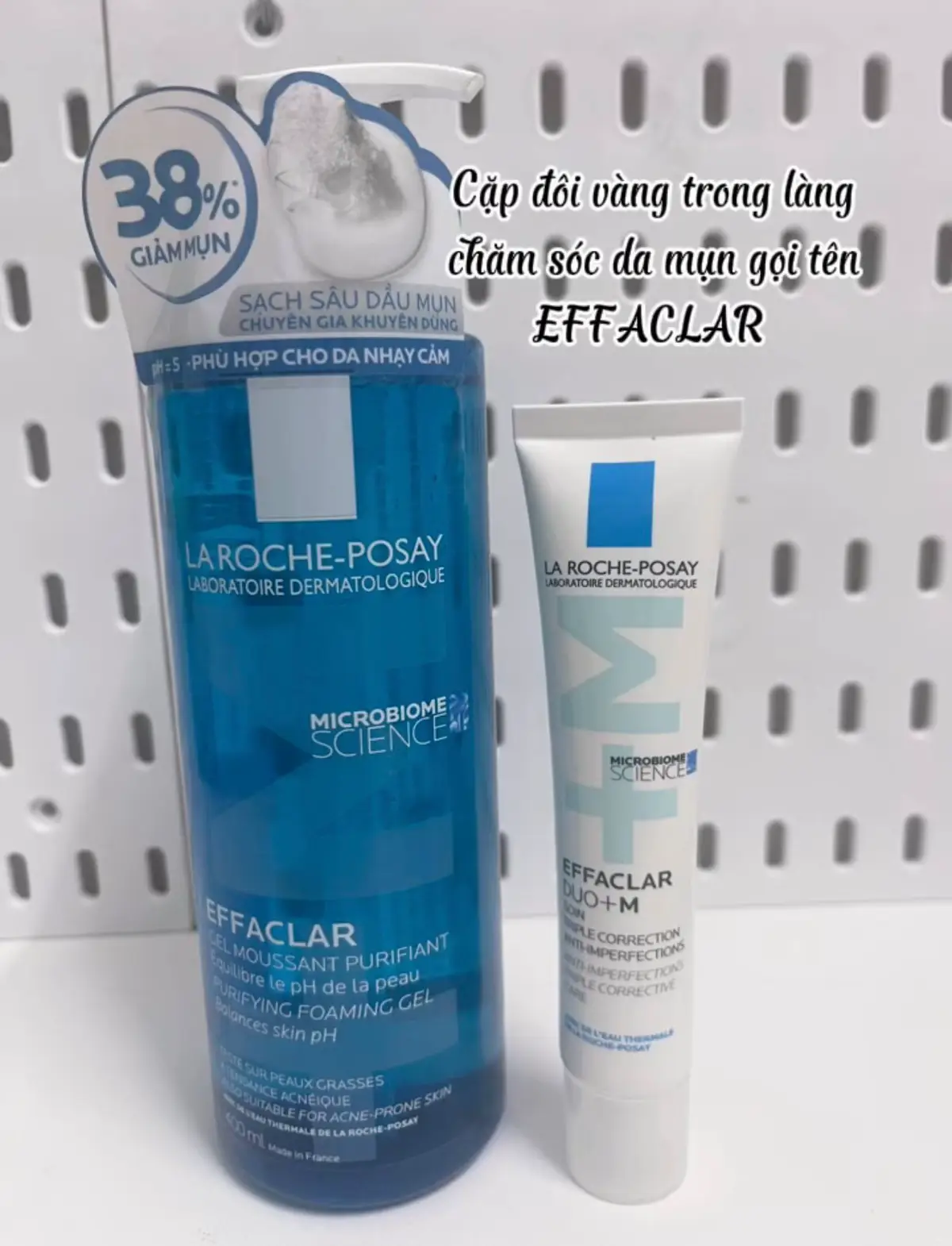 Cặp đôi không thể thiếu khi bị mụn #larocheposayvn #LRPVN #effaclar #chamsocda 