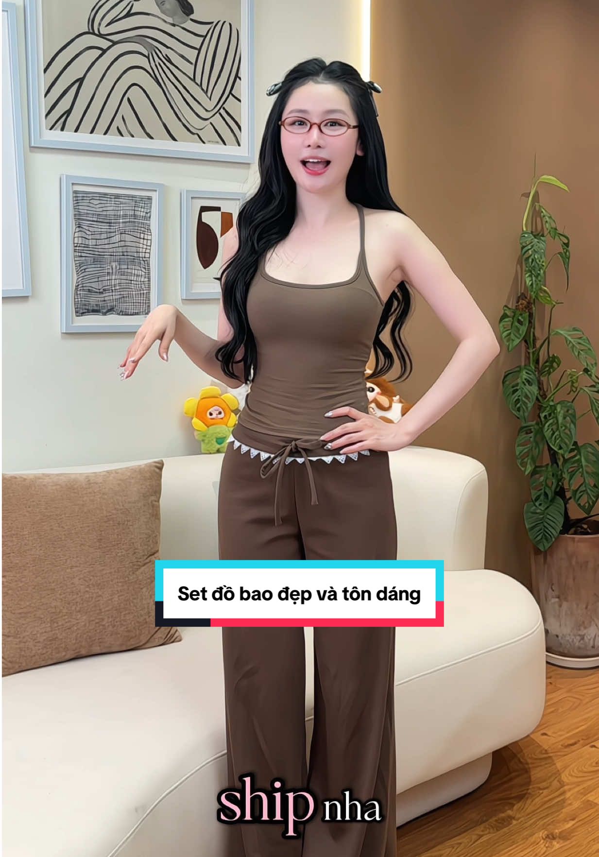 Mặc set này lên là đẹp lun á mấy bà ơi #viral #fashion #setdonu #aonuxinh #xuhuong 
