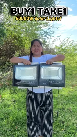 Buy1 Take1 50000 Watts Solar Lights! #solarlights #solarlightsindoor #solarlightsoutdoor #solarlightbuy1take1 