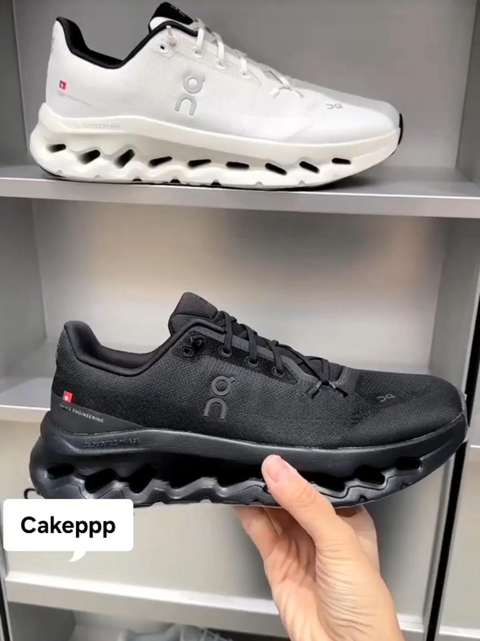 ON Cloudtilt Black Eclipse #oncloud #cloudtilt #fyp 