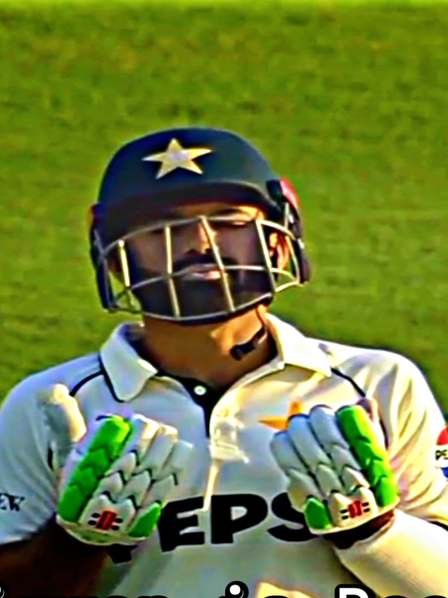Rizwan done 50* 🥹👀. Repost + Comment ReQuest.  FOLLOW ♥️.  Pakistan vs South Africa 1st Test Highlights. #foryou #foryoupage #cricket #cricketlover #unfreezemyacount 