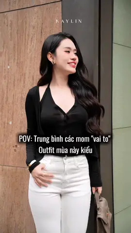 Set áo che được vai to cho các nàng #kaylin #OOTD #aokieu 