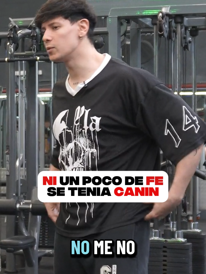 ni un poco de fe se tenia canin🤣 #entrenamiento #gym #Fitness #humor 