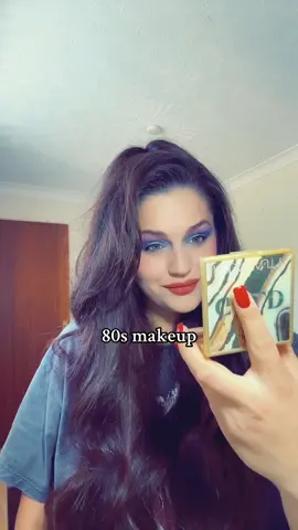 80s makeup 💄  ##80s #makeup #fyp 