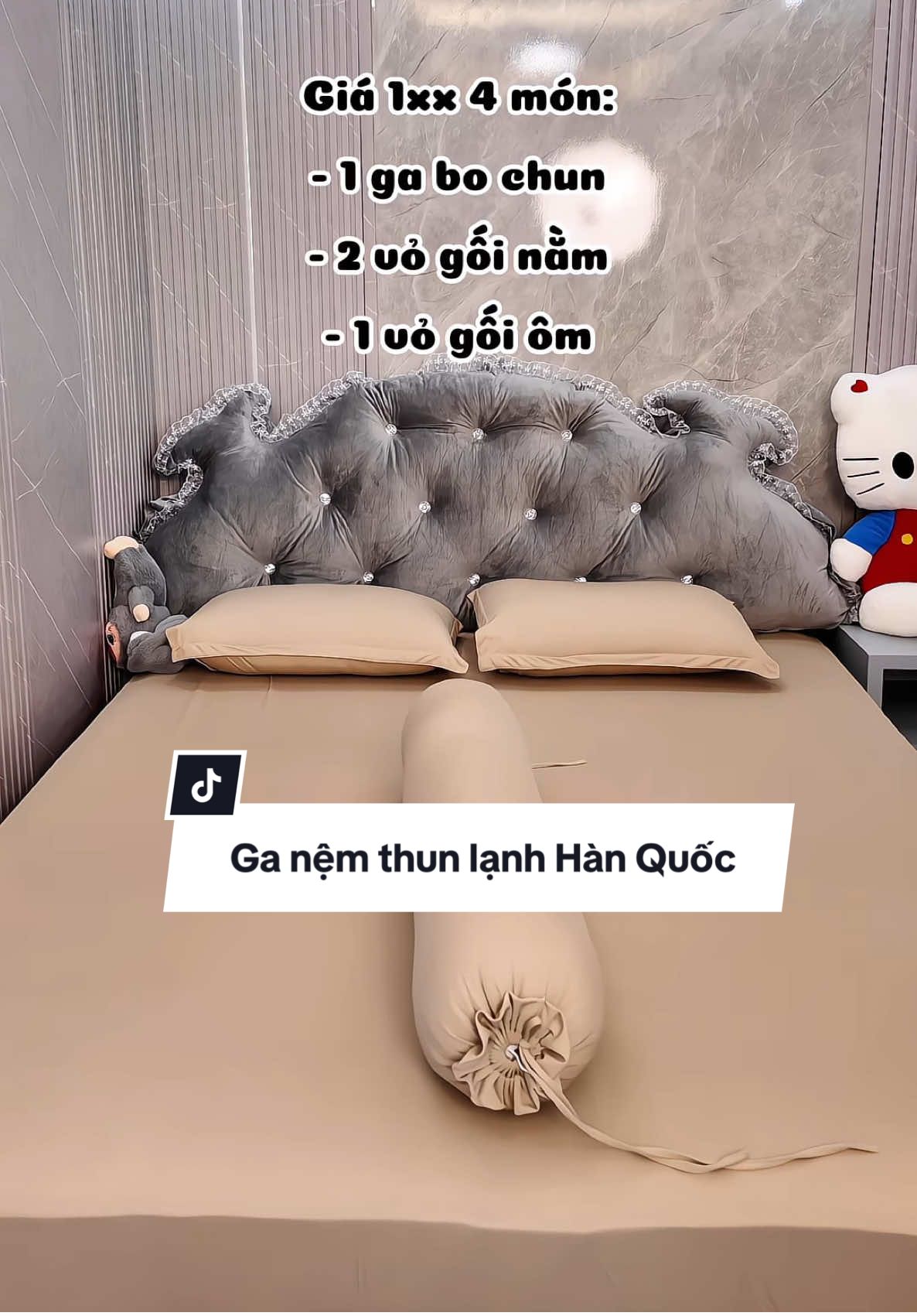 Chất thun lạnh nằm mịn - mát, ngủ thử ta nói phê gì đâu á😍Đủ màu xinh cho cả nhà lựa chọn 😘 #reebeeding #changagoi #thunlanh #gagiuongthunlanh #gathunlanh 