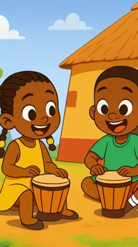 ☀️🌧️ Les saisons d’Afrique ! Quand le soleil rit et que la pluie danse 💦 #LesPetitsTambours #ComptineAfricaine #ChansonEnfants #Afrique #KidsSongs