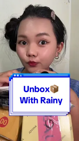 Unbox With Rainy☔️ #แกะกล่องกับเรนนี่ #unboxwithrainy #unboxing #unboxingvideo #unbox 
