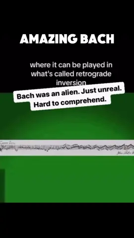 Is This the Smartest Piece of Music Ever Written? 🎵 Amazing Bach.... Mobius Strip….No words... 🎹 #bach #music #polyphony #canon Exploring the intricacies of this music with a deep dive into Bach! This video examines **backwards music** and how it relates to **counterpoint**. Credit: @taylorandersonmusic