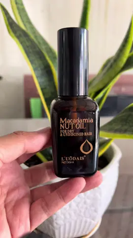 Tinh dầu dưỡng tóc MACADAMIA serum dưỡng tóc uốn Luodais NUT OIL 50ML#xuhuongtiktok #duongtoc 