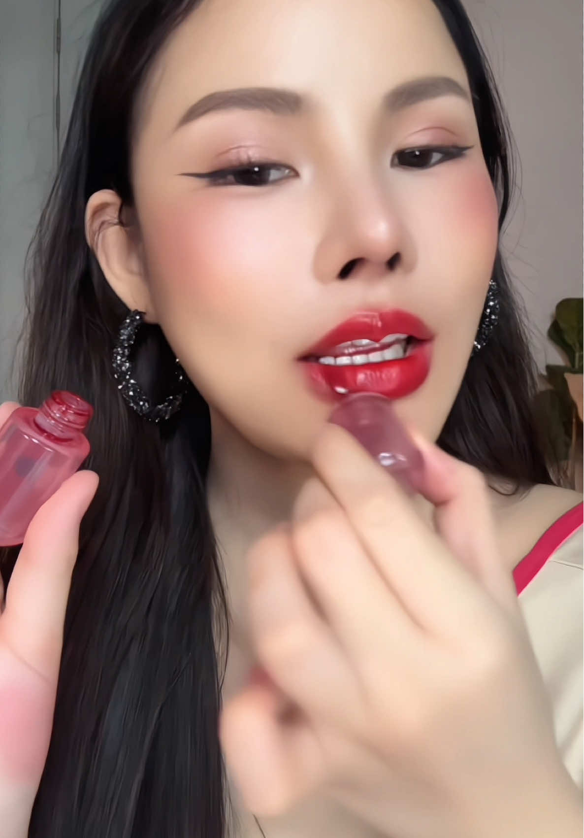 ตัวท๊อปของบ้านดีงามมาก #oukeya #ลิปกลอส #ลิปทินท์ 