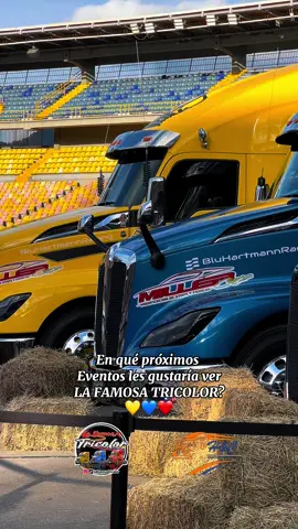 Encuesta del día 💛💙❤️ A donde les gustaría ver estas 3 hermosas tractomulas ? 😎 #transportadoresdecolombia #camioneroscolombia #lafamosatricolor #kenworth #latricolor             @lamoviltricolor @Miller Cars Tuning @Henry Orozco @julitrucks_  